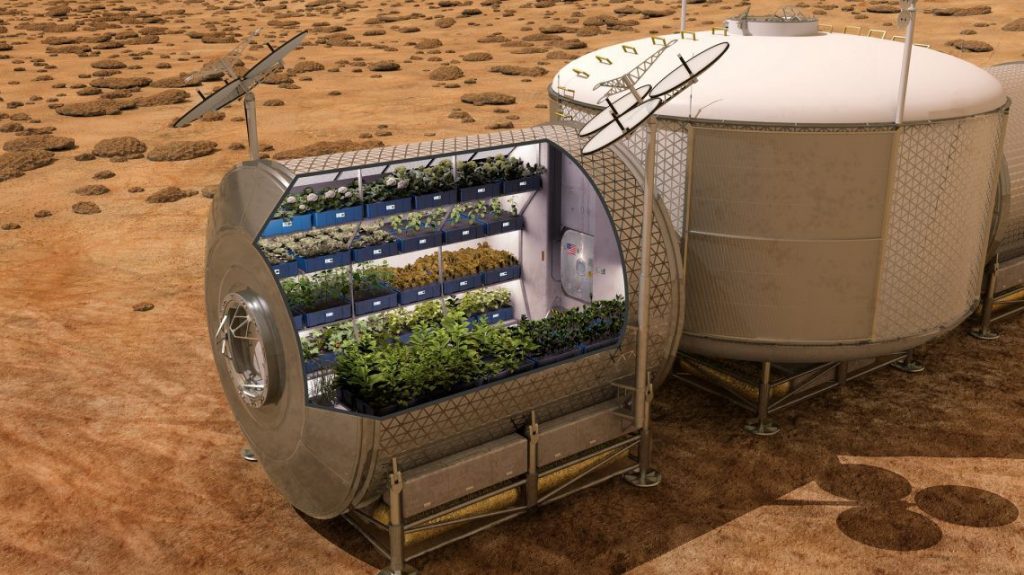 farming on mars