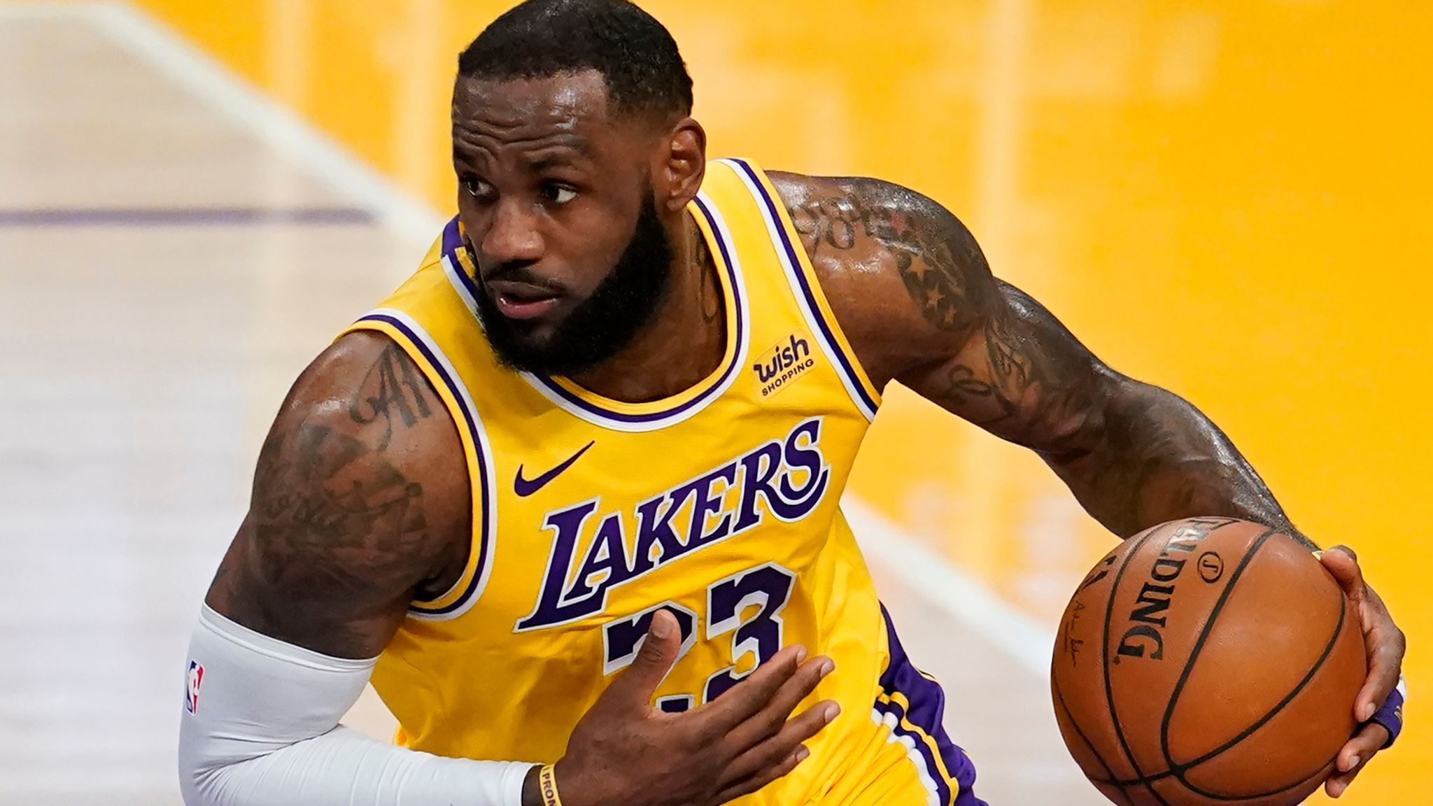 Top 5 performances by LeBron James in the 2020-21 NBA season