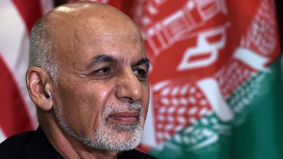 Afghan's President Ashraf Ghani