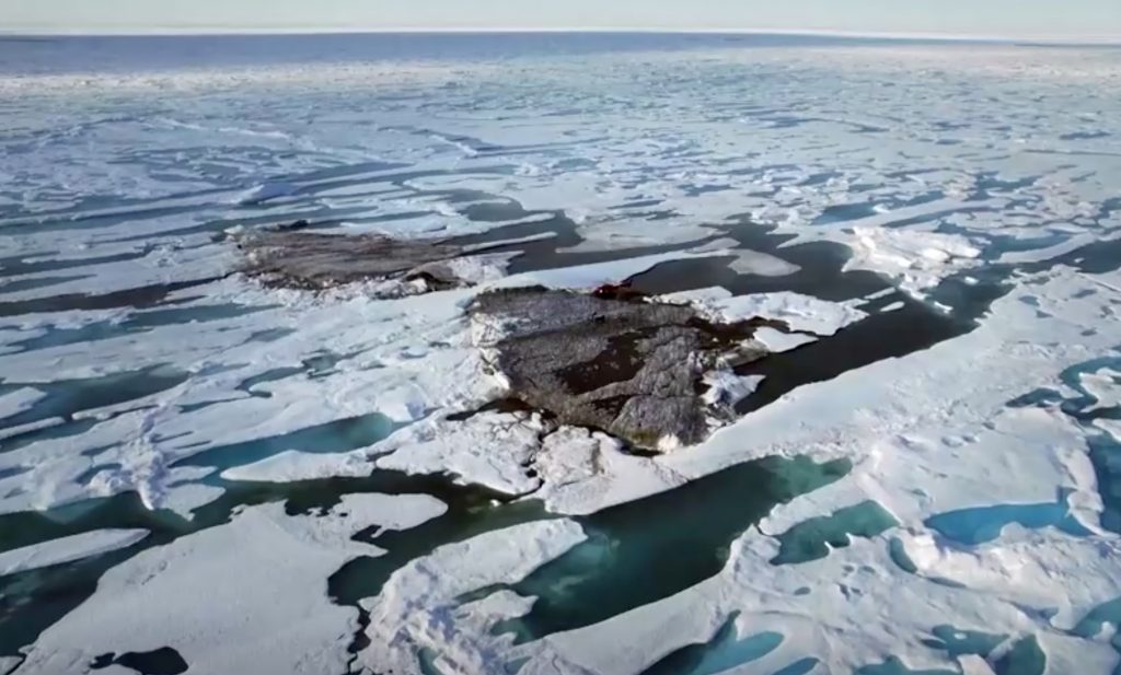 Greenland northmost island