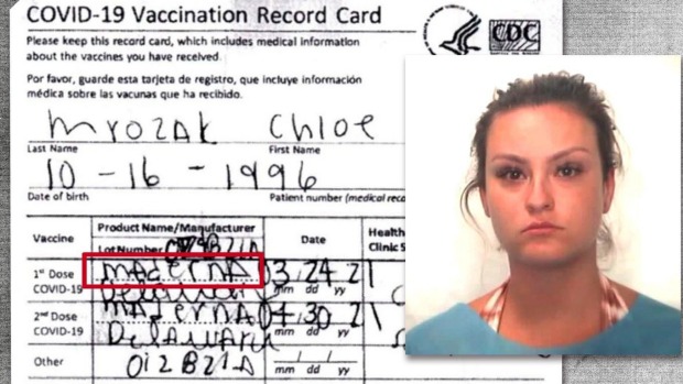 fake vaccination card