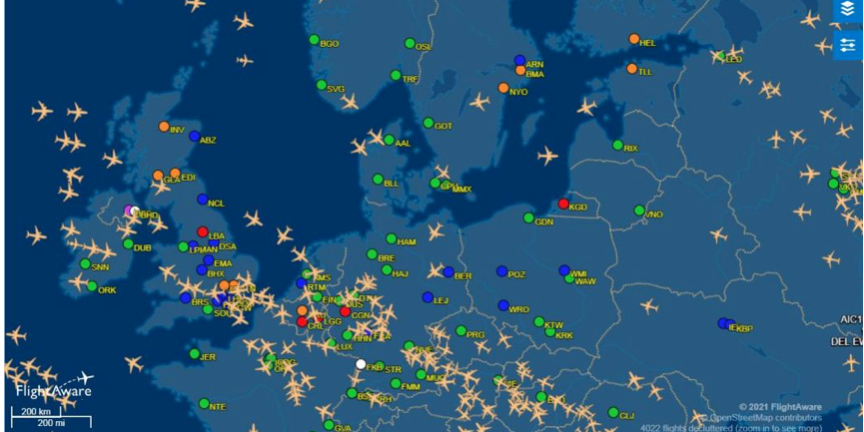 Beware of cross-border ADS-B companies: flight information leakage