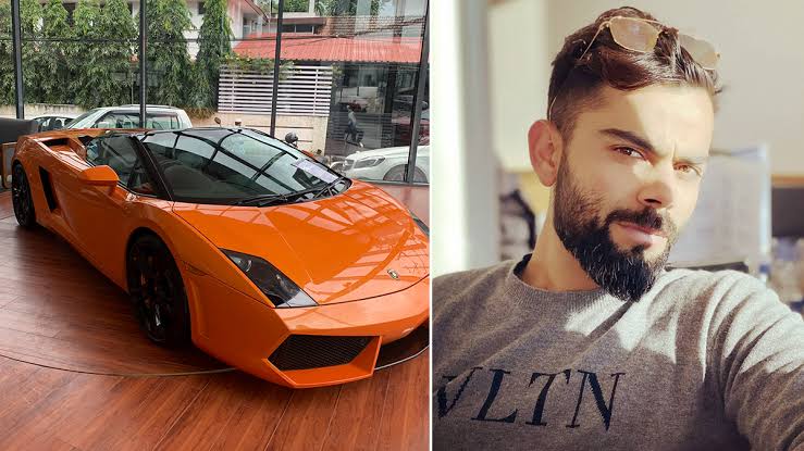 Lamborghini used by Virat Kohli