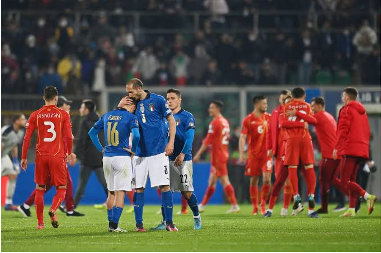 Italy Fail To Qualify For FIFA World Cup For 2nd Straight Time