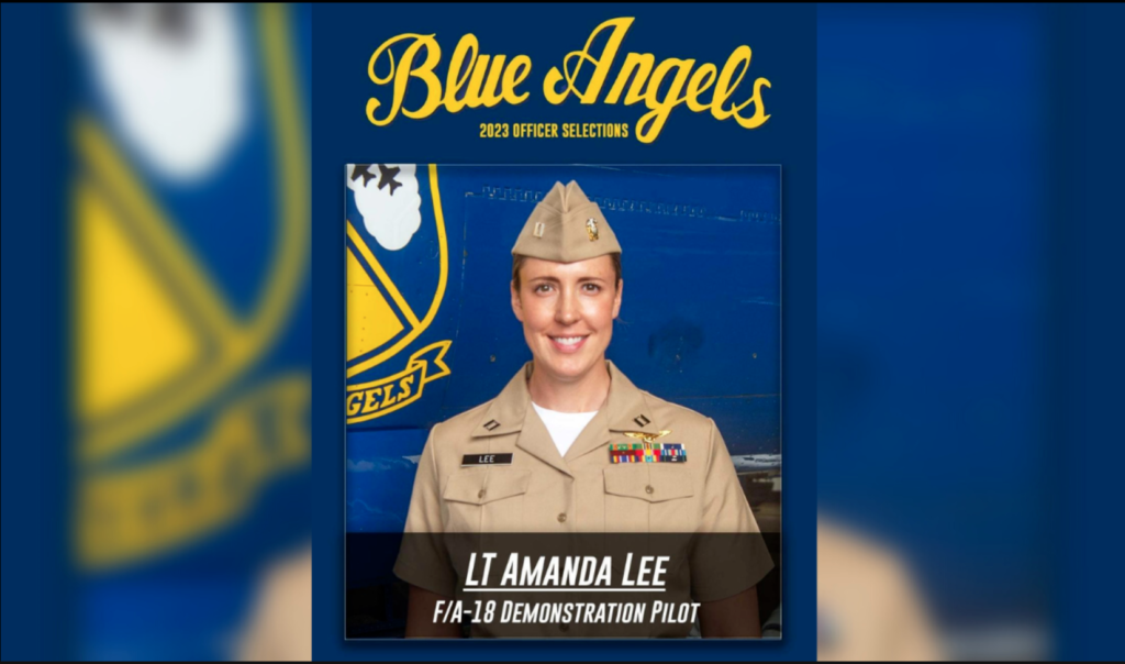 U.S. Blue Angels names first female pilot in squad's history