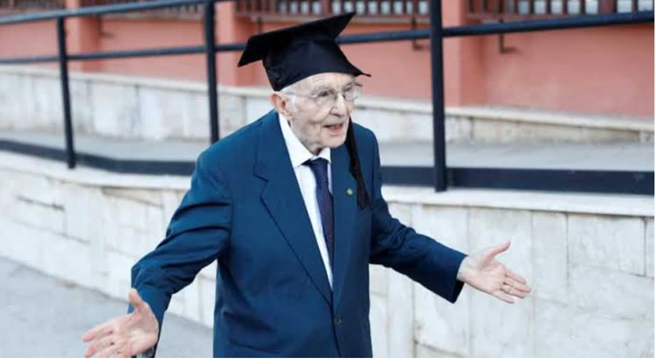 98-year-old becomes Italy’s oldest graduate – again