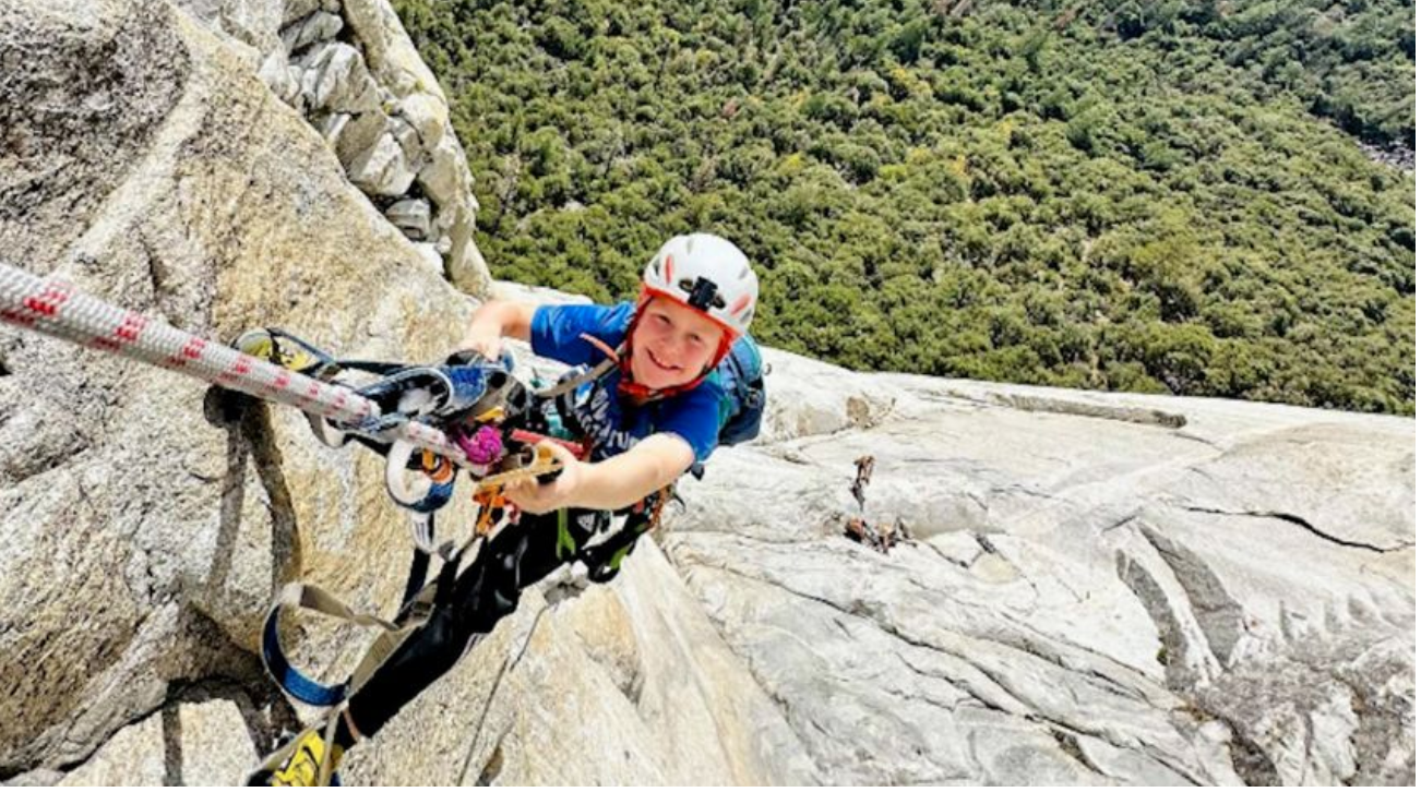 Eight-year-old boy becomes the youngest person to successfully climb Yosemite’s  Yosemite’s El Capitan