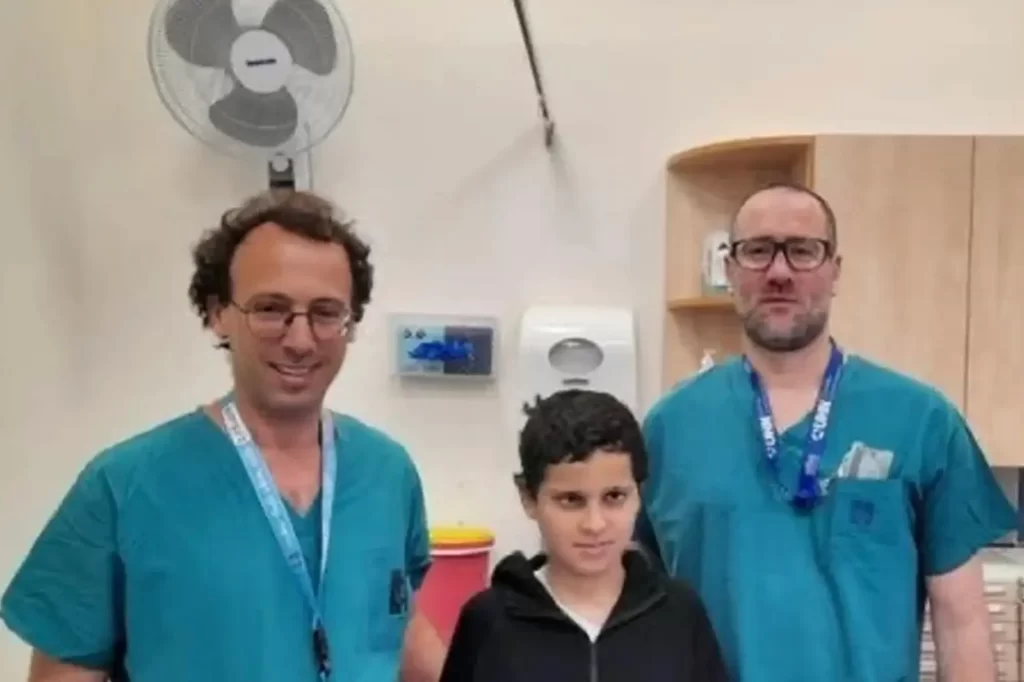 "Miracle": Israeli doctors reattach a boy's head with his body after a car accident