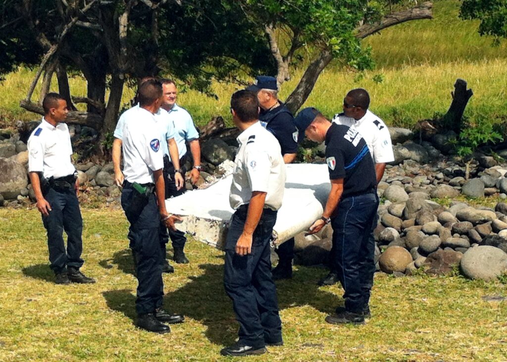 Barnacles found on a piece of plane debris could help find location of lost Malaysia Airlines flight MH370