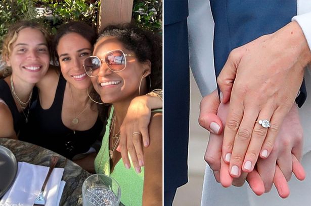 Instagram picture of Meghan Markle without engagement ring sparks divorce rumours