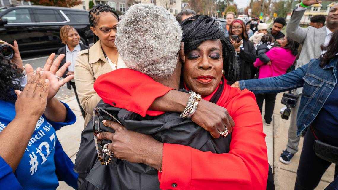 Landmark victory: Cherelle Parker becomes Philadelphia's first female ...