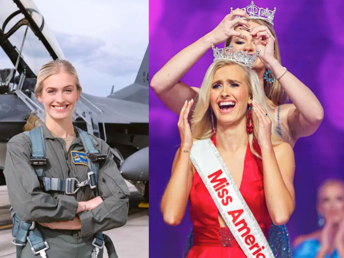 Miss America 2024 US Air Force officer Madison Marsh first