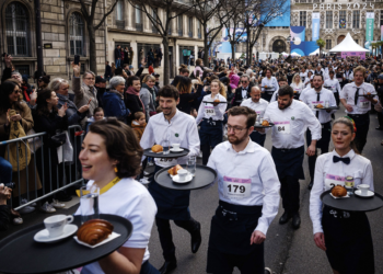 What is the Paris waiters race? French capital revives century-old tradition ahead of Olympic games