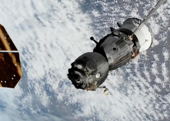 Russian Soyuz spacecraft brings cosmonaut,  Belarusian astronaut, and NASA crew member back to Earth