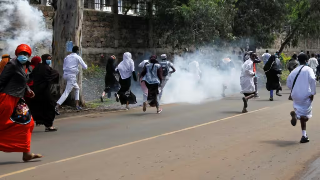 Kenya protests: Barack Obama's sister tear-gassed live on air | Watch