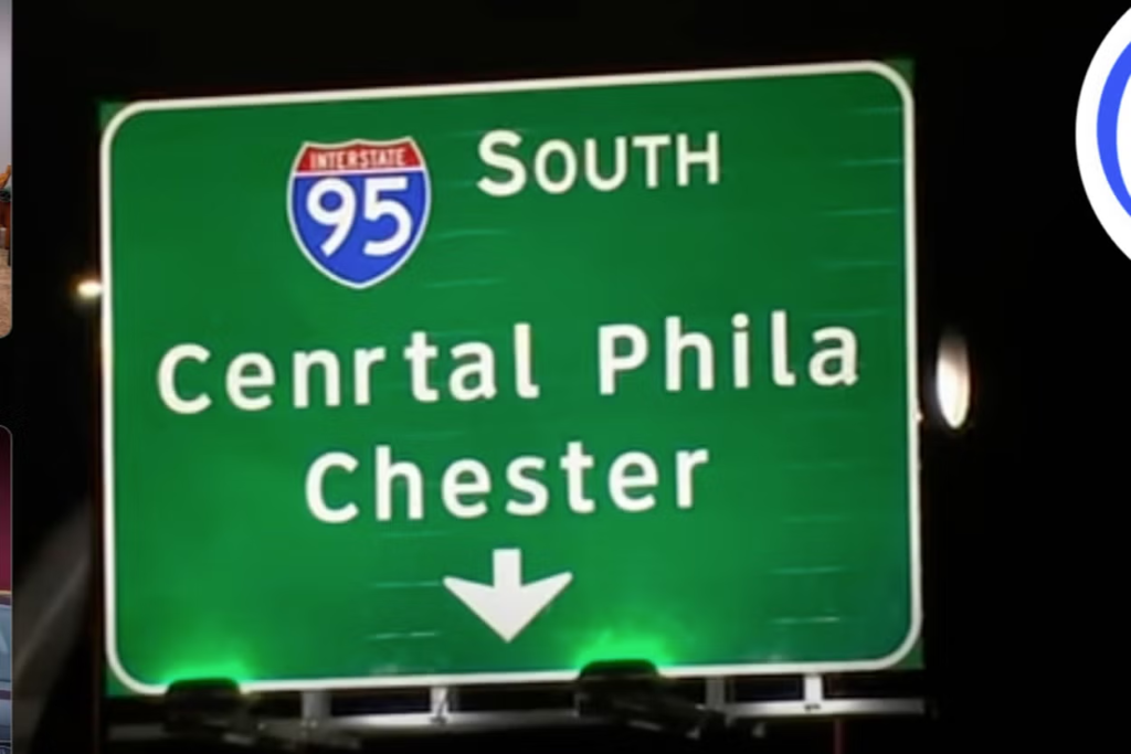 Misspelling on Philadelphia road signs has drivers in stitches