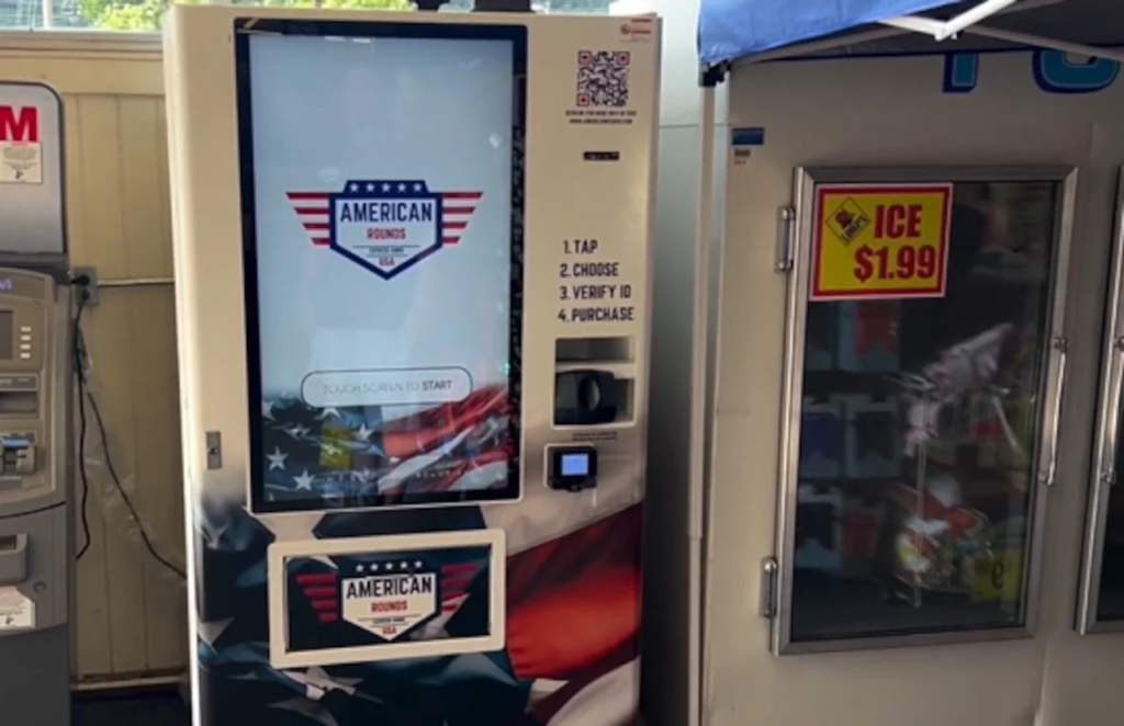 A controversial convenience: Vending machines now dispense ammo in Southern states