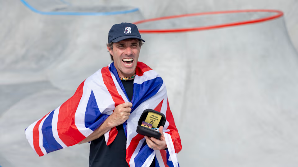 Andy Macdonald, the 50-year-old skateboarder, qualifies for Paris Olympics