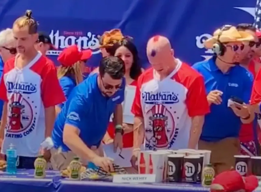 Nathan’s Famous hot dog contest: Contender accused of stealing plates to boost score