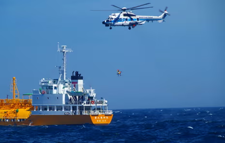 Woman rescued 80km off Japan coast after floating in ocean for two days 