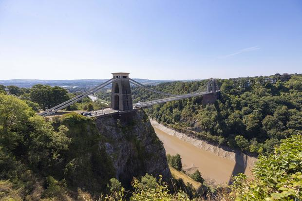 Suspected human remains found in suitcases on UK's iconic Clifton bridge