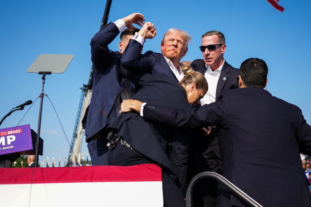 Trump assassination attempt: Suspect killed by Secret Service, 'blew his head off,' says eyewitness 