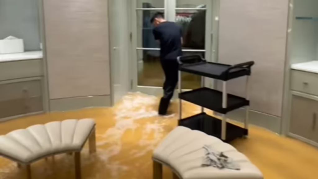 Watch: Drake shares video of his flooded Toronto mansion during severe rainfall