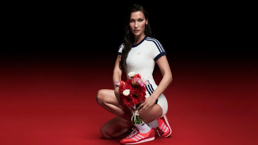 Adidas apologizes for using Bella Hadid in the 1972 Munich Olympics shoe campaign