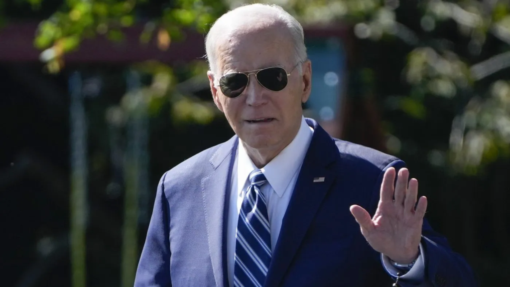 Watch: President Joe Biden appears in public, disproving online conspiracy theories