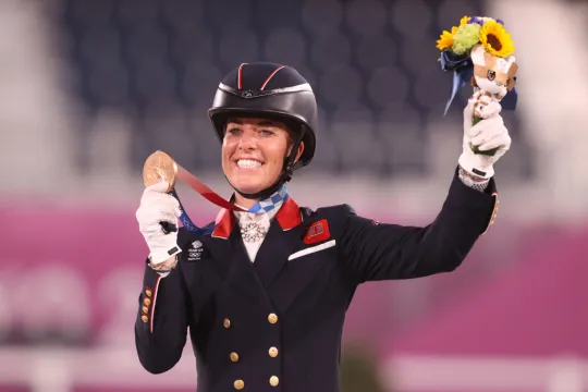 Watch: Shocking video forces three-time gold medalist Charlotte Dujardin out of Olympics