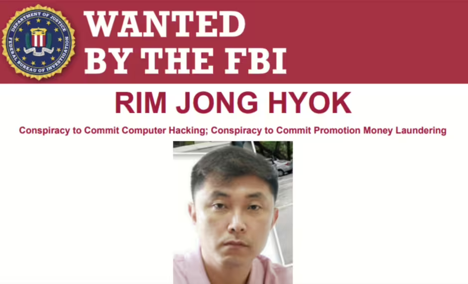 U.S. offers $10 million reward for North Korean who hacked into NASA and military bases