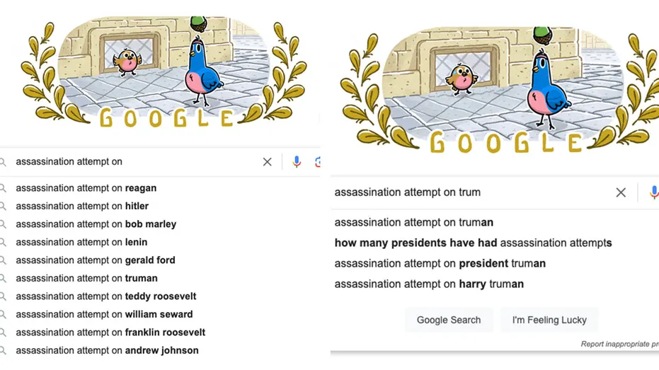 Google criticized for allegedly restricting Trump assassination attempt results