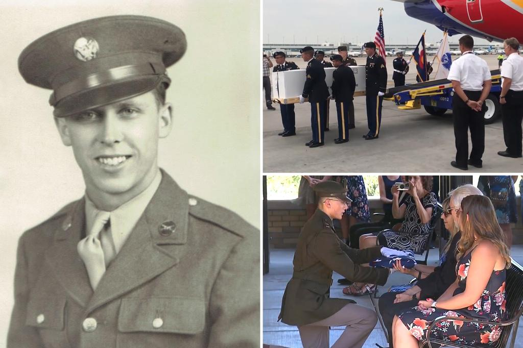 WWII soldier identified and laid to rest in Colorado hometown 80 years after he died in combat