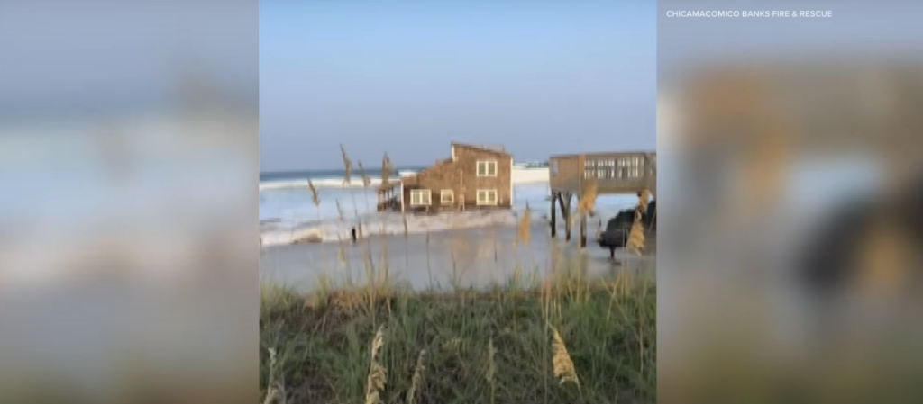 Outer Banks, North Carolina — A picturesque home on the idyllic shoreline of the Outer Banks dramatically collapsed into the sea, its pilings succumbing to the relentless forces of nature.  Hurricane Ernesto's wrath  According to weather experts, the combination of crashing waves generated by Hurricane Ernesto and unusually high tides appear to be the primary culprits behind the collapse, as reported by the New York Times.  Collin Rugg, co-owner of Trending Politics, shared a video of the catastrophic event on his official X handle on Sunday. "Beachfront Home falls into the Atlantic Ocean on North Carolina’s Outer Banks. The incident was thanks to Hurricane Ernesto, which is off the coast in the Atlantic. The unfortunate owners purchased the 4-bed, 2-bath home in 2018 for $339,000. The home was built in 1973," he stated in his post.  https://twitter.com/CollinRugg/status/1824889708541010096  Repeated incidents raise alarm  The National Park Services confirmed that this is the seventh such incident in Rodanthe over the past four years. They urged visitors to avoid the beaches near the Cape Hatteras National Seashore, as reported by The Guardian.  Access from Rodanthe to Jug Handle Bridge has been restricted due to debris washing ashore from the collapse. Jagged metal fragments and wooden planks, some embedded with nails, now pose significant hazards to the public.  Widespread damage  Officials noted that several other homes in the Rodanthe area also appear to have sustained damage. “Dangerous debris may be present on the beach and in the water for more than a dozen miles," officials were quoted as saying by The Guardian.  An alert from the park service warned of "exposed hazards, such as house-related septic systems, wires, pipes, and broken concrete parking pads."  The collapse has highlighted the urgent need for robust coastal management and climate resilience measures. As the frequency of such incidents increases, residents and visitors alike are advised to exercise extreme caution when near affected areas.  For now, the Outer Banks' scenic beauty is marred by the aftermath of Hurricane Ernesto, serving as a stark reminder of nature's unforgiving power.