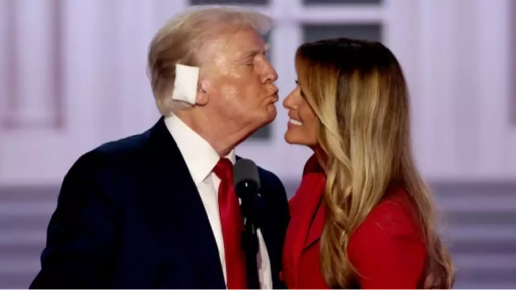 Trump admits he thought of 'never going back' to Melania after being kissed by…