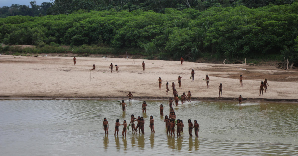 Watch: Uncontacted Mashco Piro tribe attacks loggers with bows and arrows in Peruvian Amazon