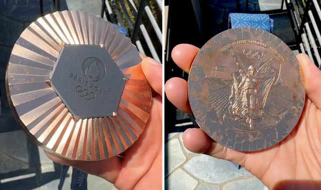 Olympics star reveals Paris 2024 medal deteriorating after just one week