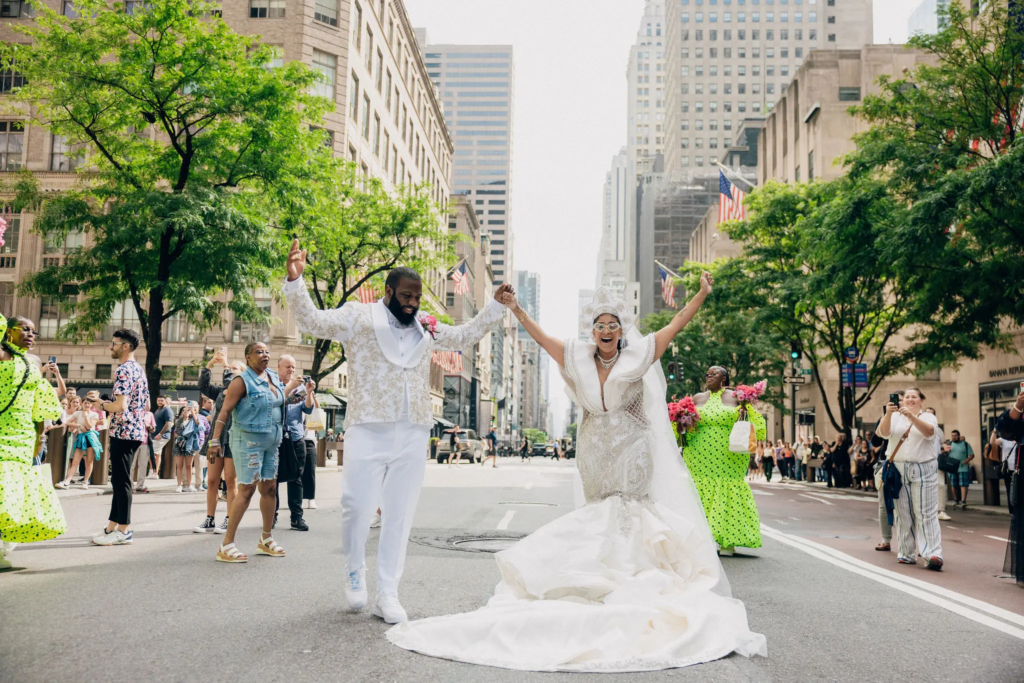 This New York couple charged guests $333 to attend their wedding—Here's why