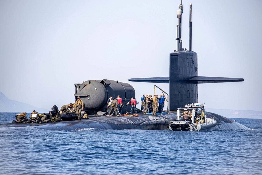 U.S. deploys submarine to Middle East amid rising tension