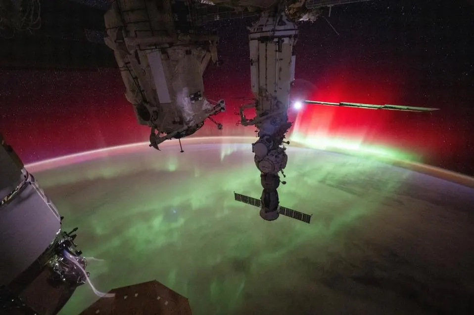 Watch: Auroras on Earth paint Moon's surface in stunning colors captured from ISS