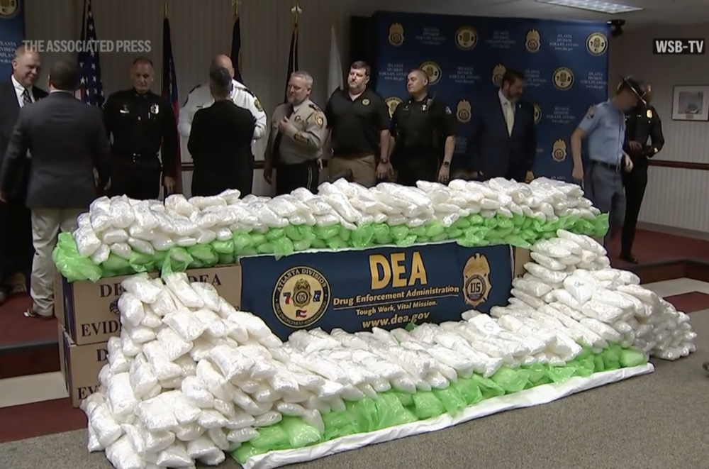 DEA discovers $3.2 million worth of meth hidden in celery at Georgia market