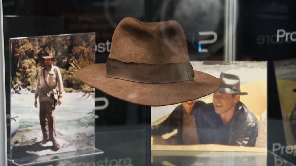 Iconic Indiana Jones fedora fetches $630,000 at auction