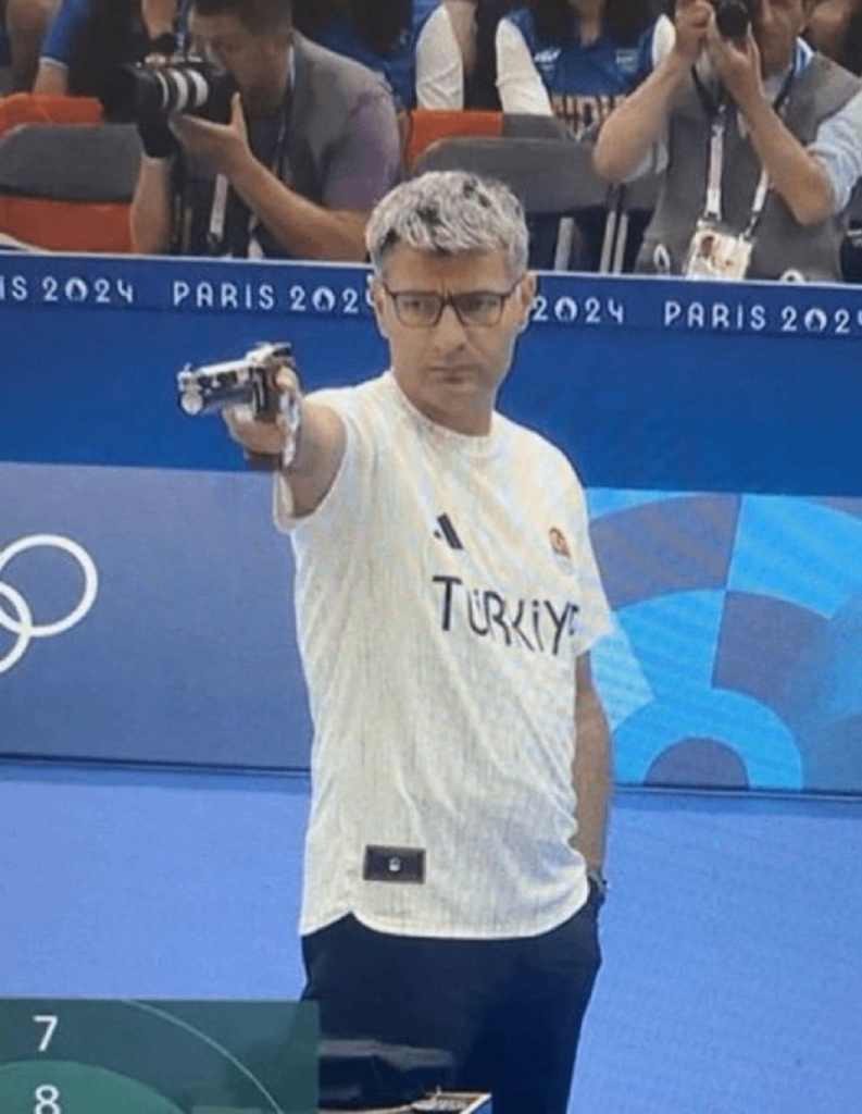 Turkish Shooter's laid-back style sparks meme fest after winning silver at Paris Olympics