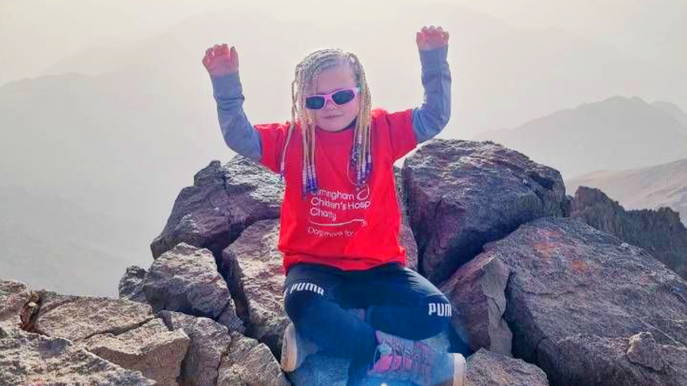 Six-year-old UK girl becomes youngest to climb North Africa's highest mountain