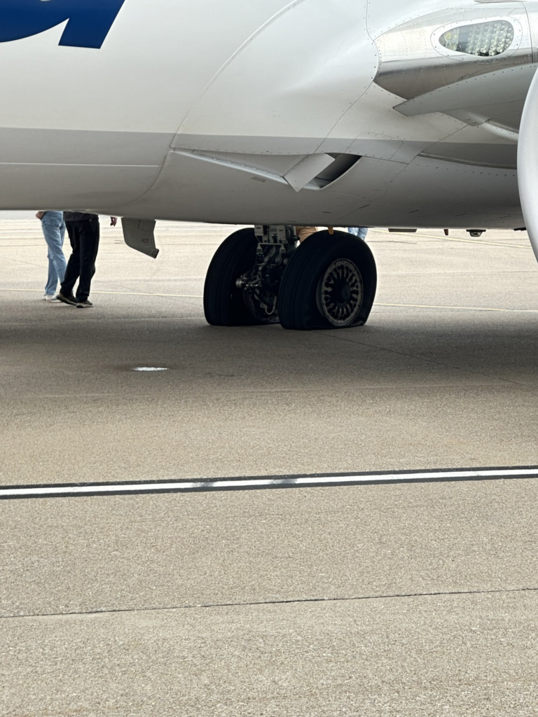 Watch: Alaska Airlines plane blows tyres during emergency braking to avoid collision with Southwest Flight at Nashville Airport