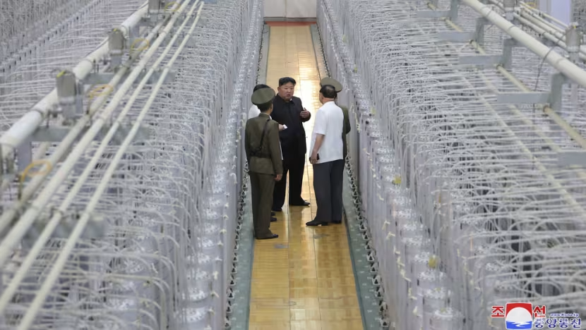 North Korea unveils first-ever images of banned uranium enrichment site