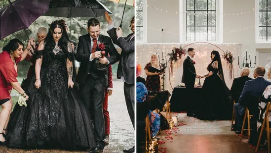 UK couple got married on Friday, the 13th, in a cemetery: Here's how it turned out