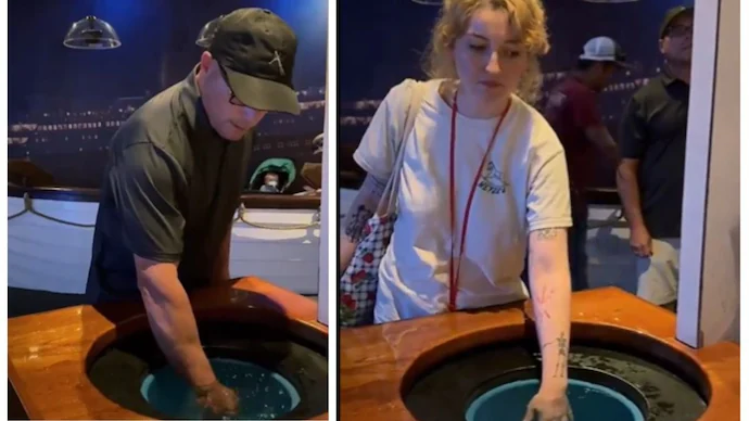 Watch: Titanic Museum in Tennessee lets visitors feel how cold the waters were on the tragic night of 1912