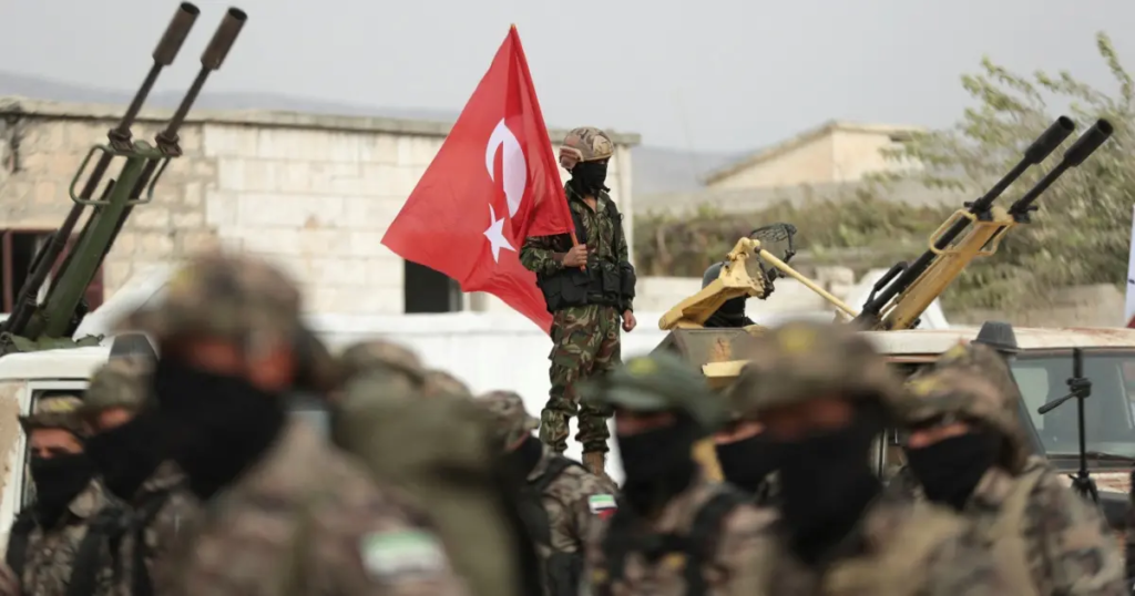 Watch: Tensions rise as Turkish nationalist group assaults U.S. soldiers in Izmir