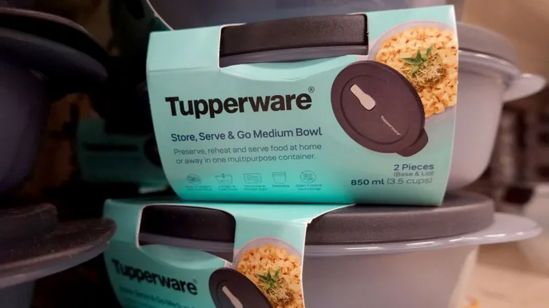 Tupperware seals the lid: Iconic kitchenware brand files for bankruptcy